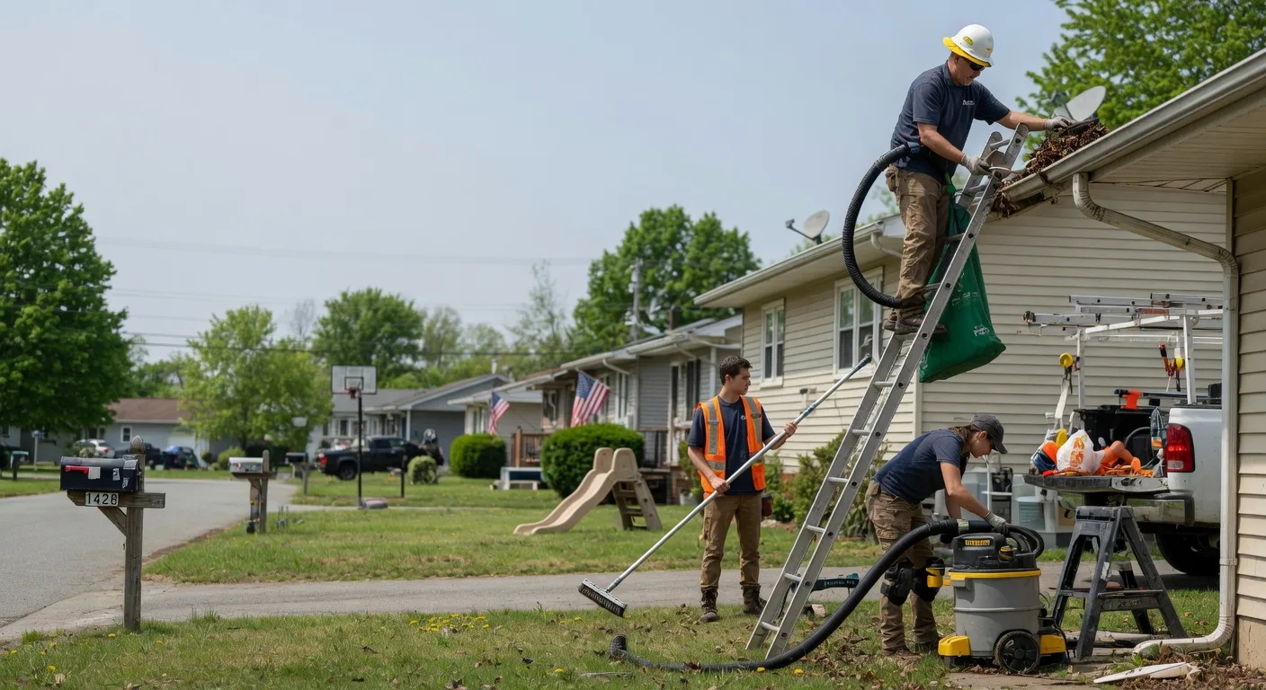 Gutter Installation in Naponee, NE near me